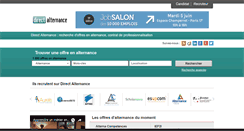 Desktop Screenshot of directalternance.com